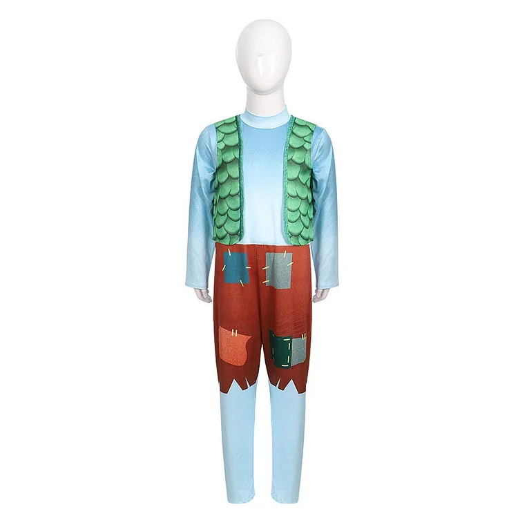 Kids Children Trolls Band Together (2023) Branch Cosplay Costume Outfits Halloween Carnival Suit