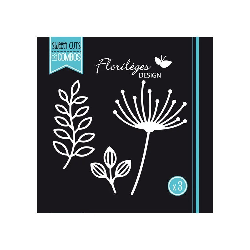 Piggy Craft metal cutting dies cut die mold Christmas series flower leaves Scrapbook paper craft knife mould blade punch stencil