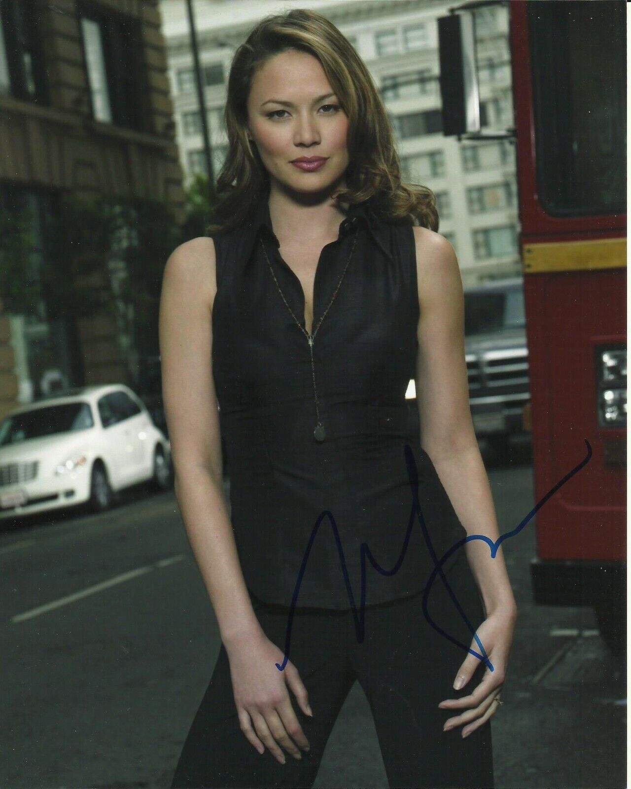 MOON BLOODGOOD SIGNED SEXY Photo Poster painting UACC REG 242 (2)