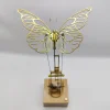 Adult High-Difficulty Mechanical Butterfly 3D Movable Three-Dimensional Metal Assembly Model Mechanical Gear Puzzle Toy DIY Hand-Assembled Model Is Very Suitable For Gifts And Home Decoration