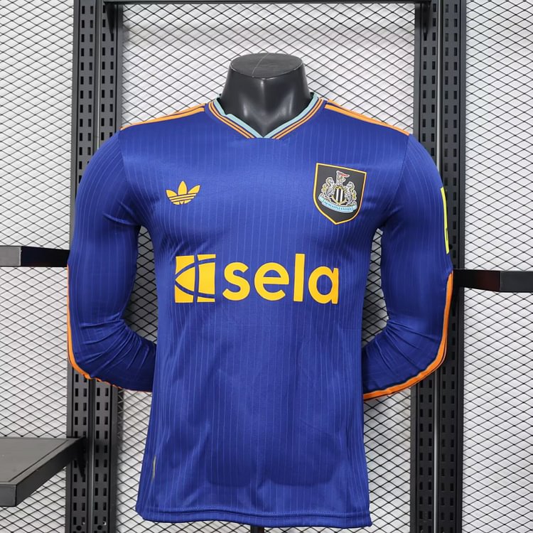 2025-26 Newcastle Second Away Long Sleeve - Player Version
