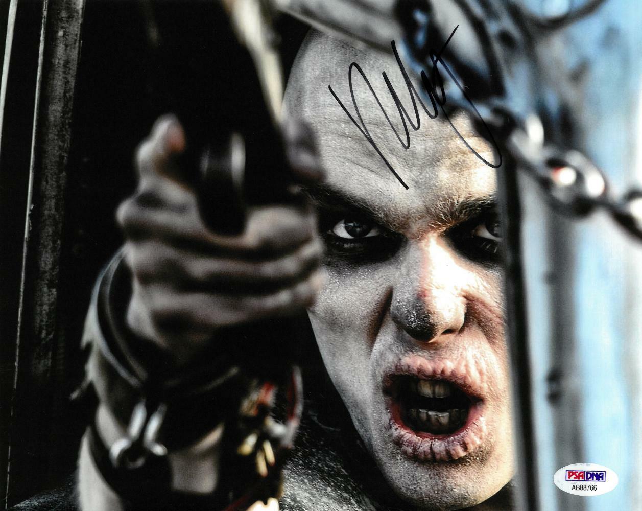 Nicholas Hoult Signed Mad Max Authentic Autographed 8x10 Photo Poster painting PSA/DNA #AB88766