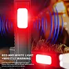 Rechargeable Flashlight with Buzzer Magnetic Work Light Torch for Emergency Use