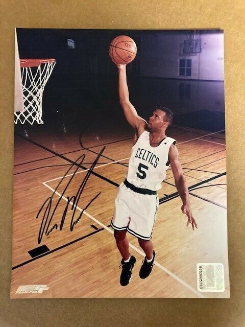 RON MERCER Boldly Signed 8x10 Photo Poster painting Celtics with COA