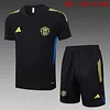 2025/2026 Manchester United pre-match training Black Shirt+Shorts 1:1 Thai Quality