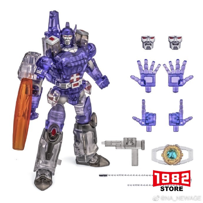 NEWAGE NA H23T Darius DESTRON LEADER Mini Transformers Toys Model Action Figure