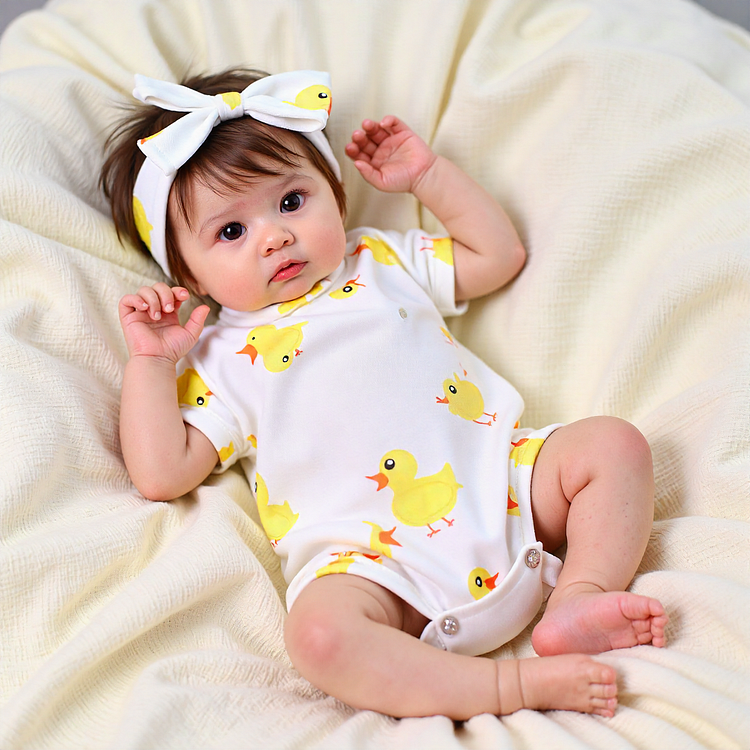 12"&16"& 20'' Full Silicone Reborn Baby Doll Girl or Boy Jasin and Naner- Flexible and Bendable
