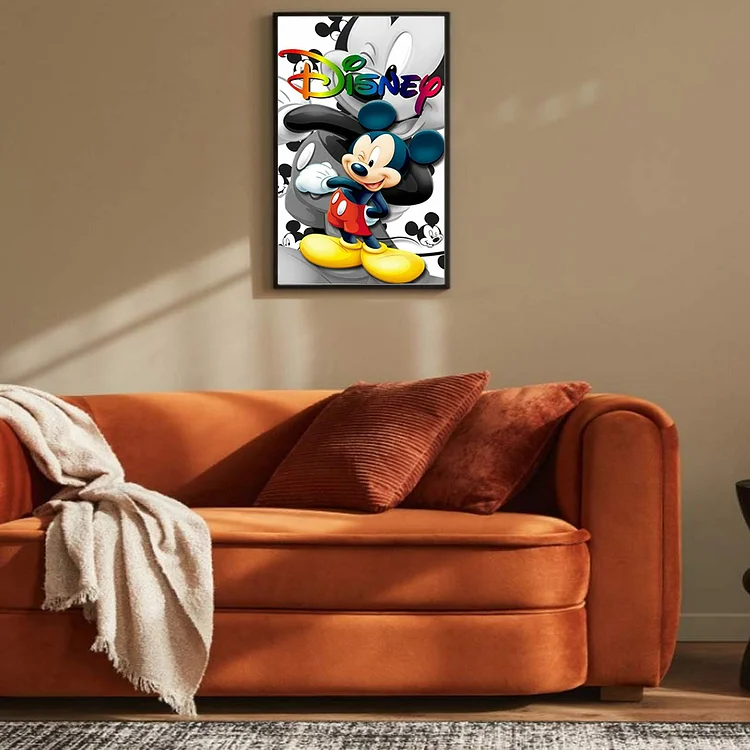 Disneyland Mickey Mouse - Full Round - Diamond Painting (50*80cm)
