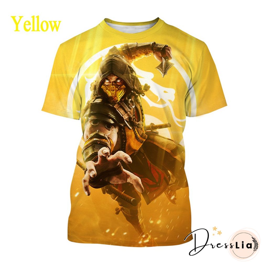 New Mens Fashion Print T-Shirt