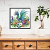 Diamond Painting-DIY Crystal Rhinestone Floral Dragon