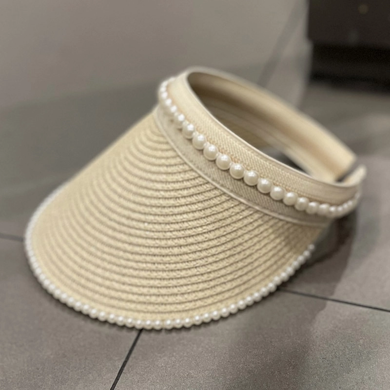 Women’s Casual Solid Color Curved Eaves Sun Hat