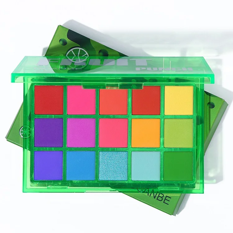 15-color Glass Sugar Eyeshadow Palette weebmemes