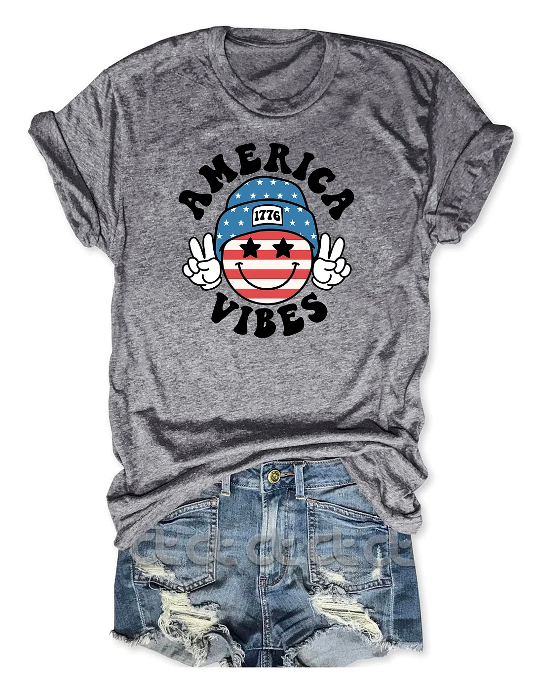 America Vibes 4th Of July T-Shirt
