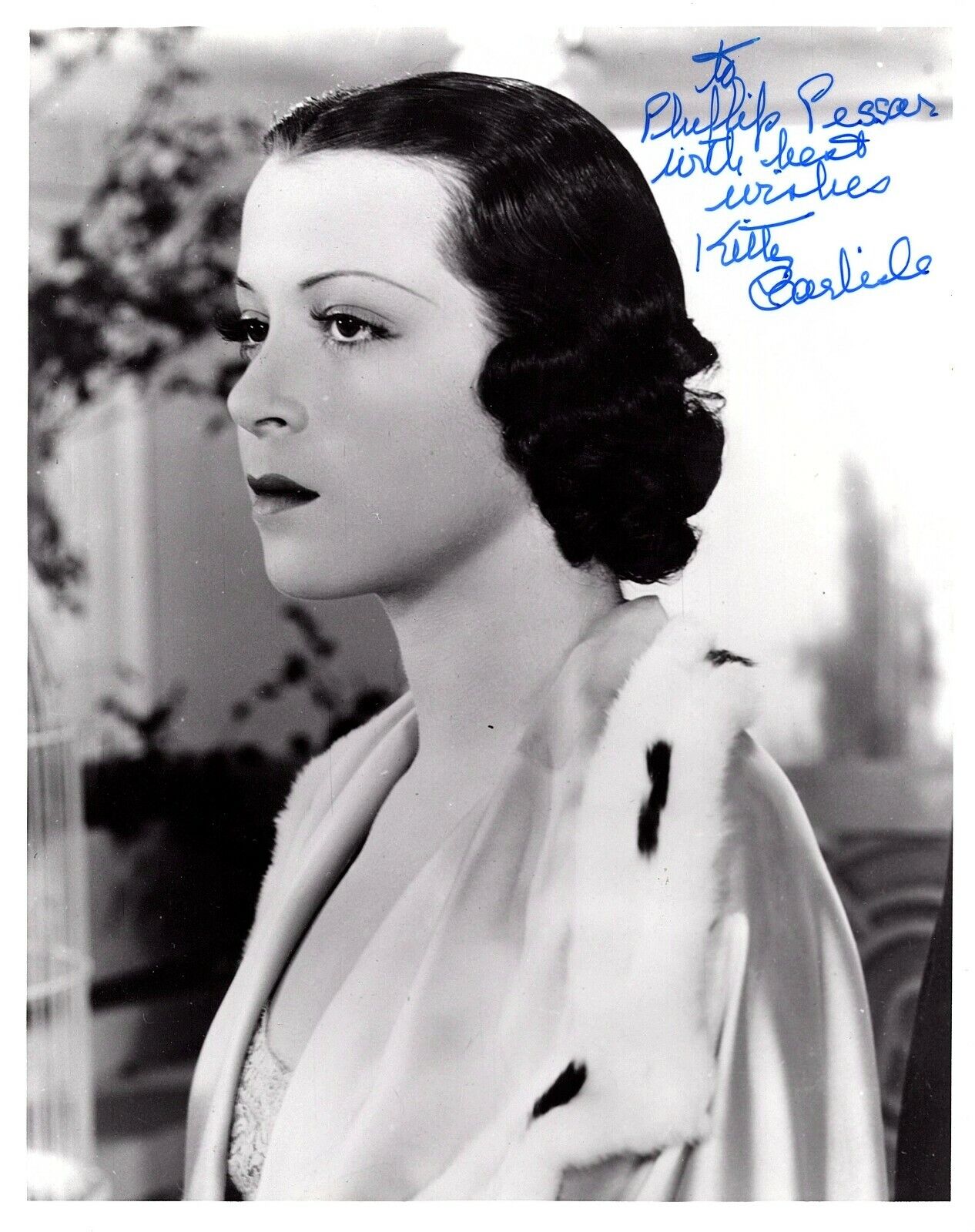 KITTY CARLISLE AUTOGRAPHED SIGNED 8x10 Photo Poster painting BEAUTIFUL! To Tell The Truth w/COA