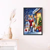 Diamond Painting -DIY Round Drill Christmas Cat(40x60cm)