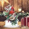 DIY Christmas Bird Santa Diamond Painting Ornaments