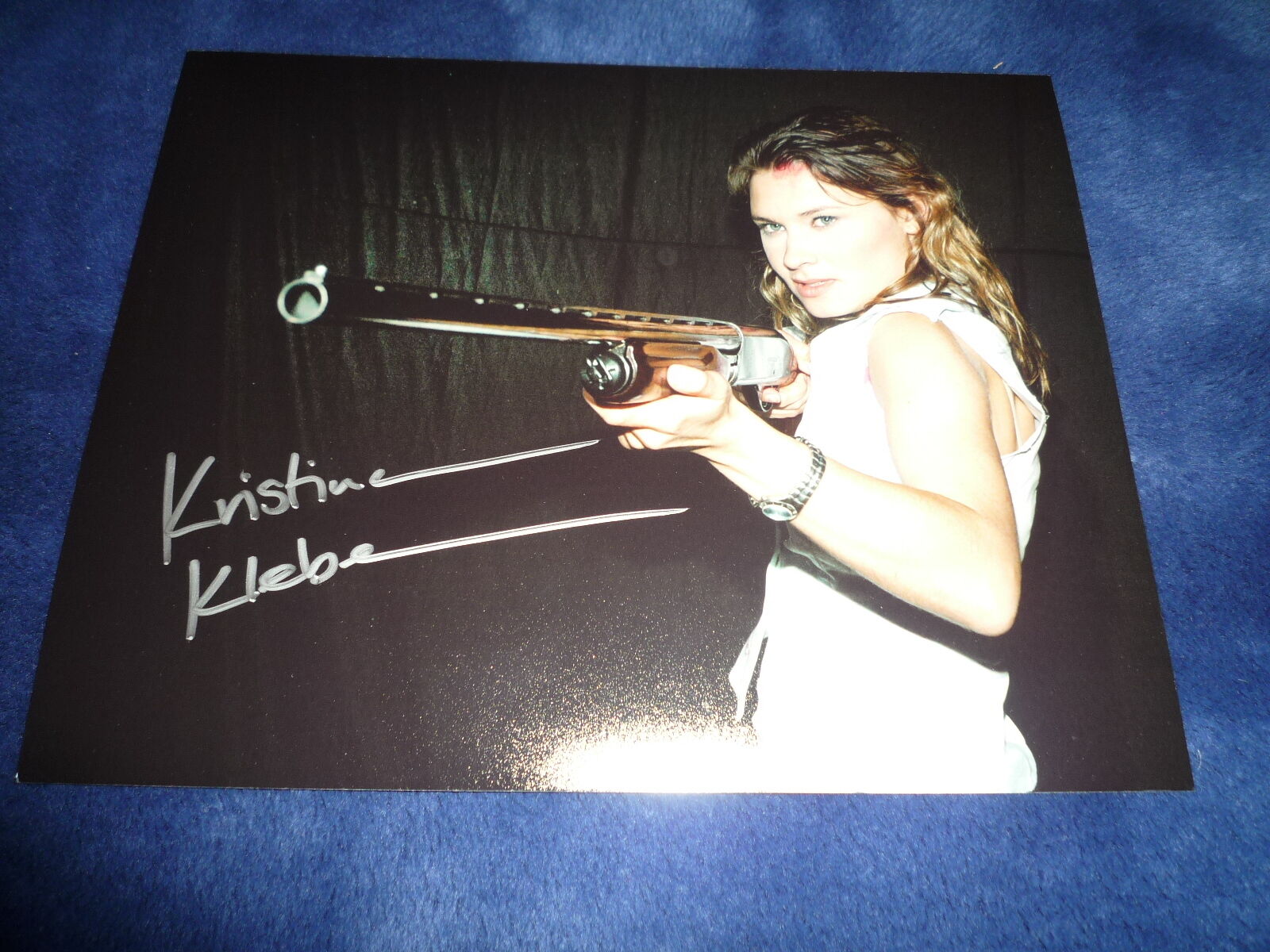 KRISTINA KLEBE signed autograph In Person 8x10 (20x25 cm) HALLOWEEN