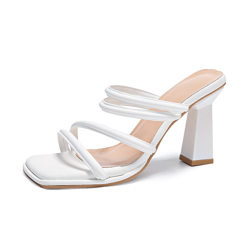 Rambleways popular women's shoes 2025 Summer New Fashion Women's Outwear Large Sandals Slim Straps Sexy Solid Color Comfortable Open Toe Single Shoes for Women