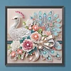 Peacock - Crystal Rhinestone Diamond Painting