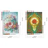 2Pcs Diamond Painting -DIY Round Drill Roses and Bouquets