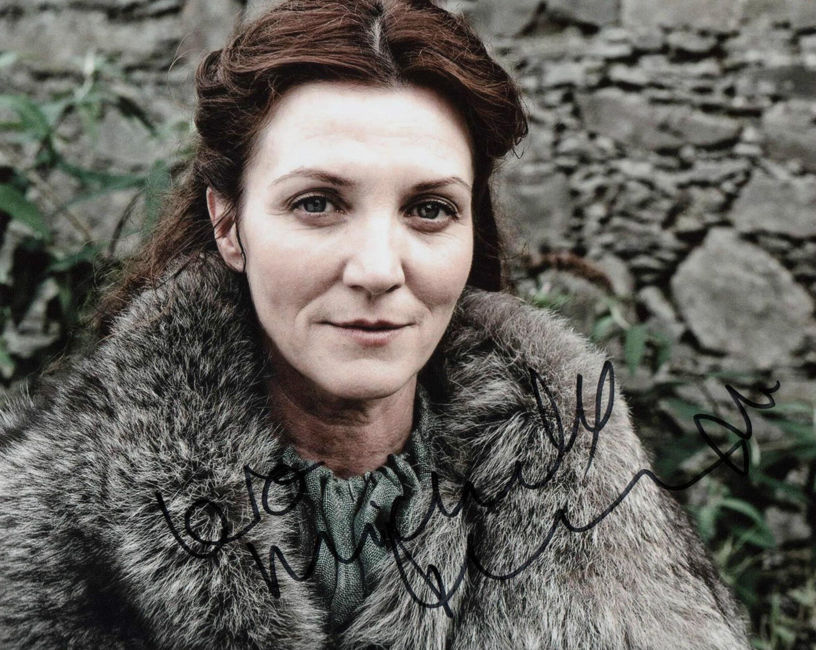 Game of Thrones Michelle Fairley Signed Autographed 8x10 Photo Poster painting COA