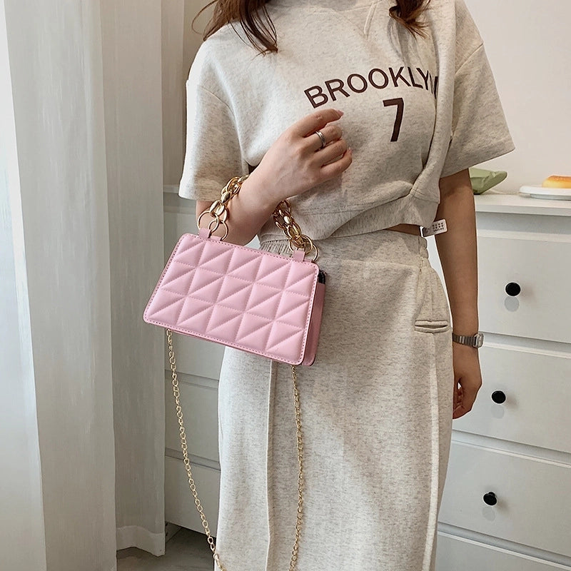 Small Pu Leather Square Bag