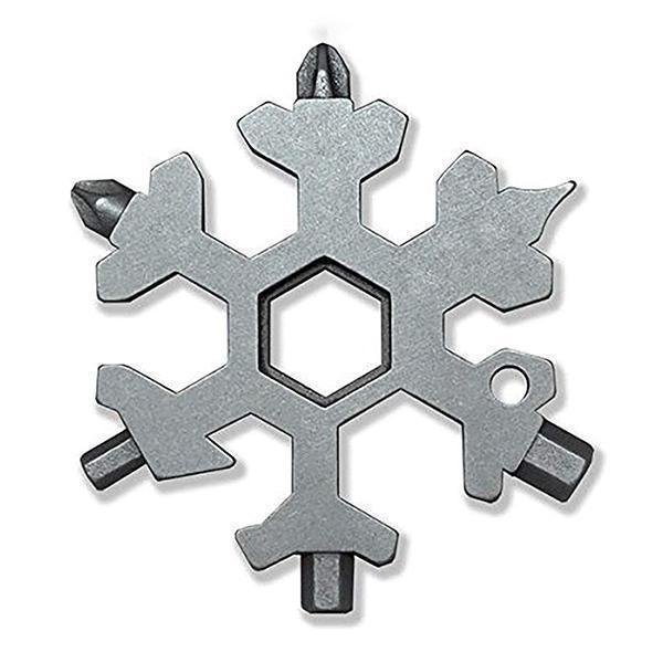 18-in-1 Stainless Snowflake Multi-Tool