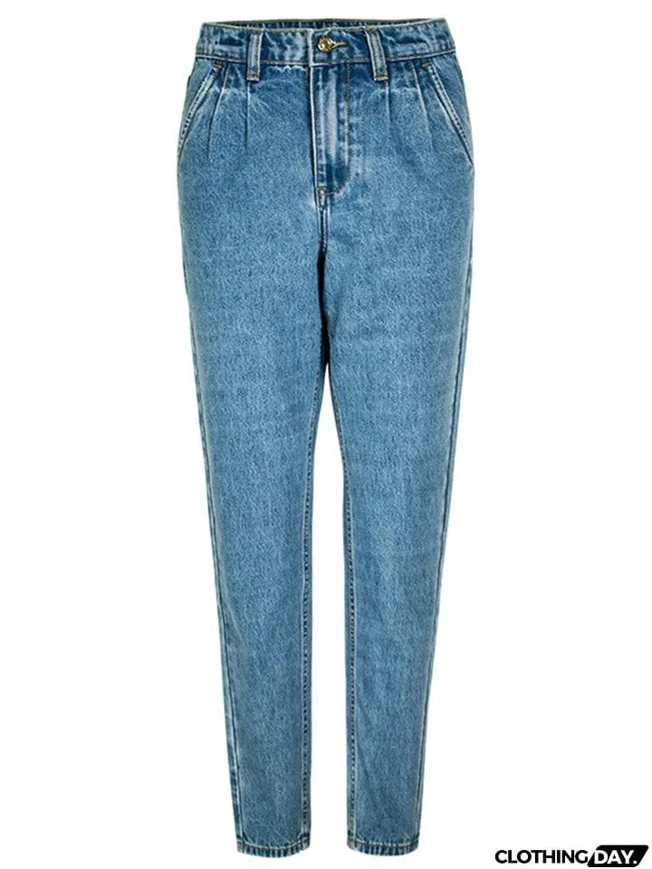 Women's Casual Style Harem Fit Campus Denim Jeans