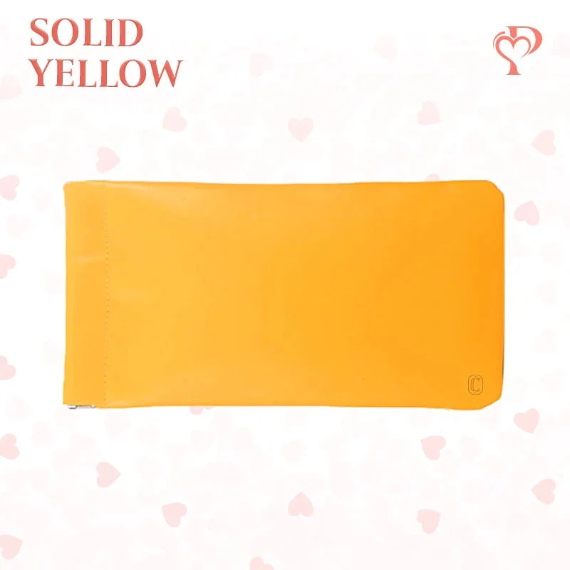 Pouchic - Personalized Snap Closure Leather Organizer Pouch