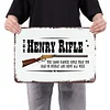 Henry Rifle - Vintage Metal Signs - 20*30cm/30*40cm - Western&Movie