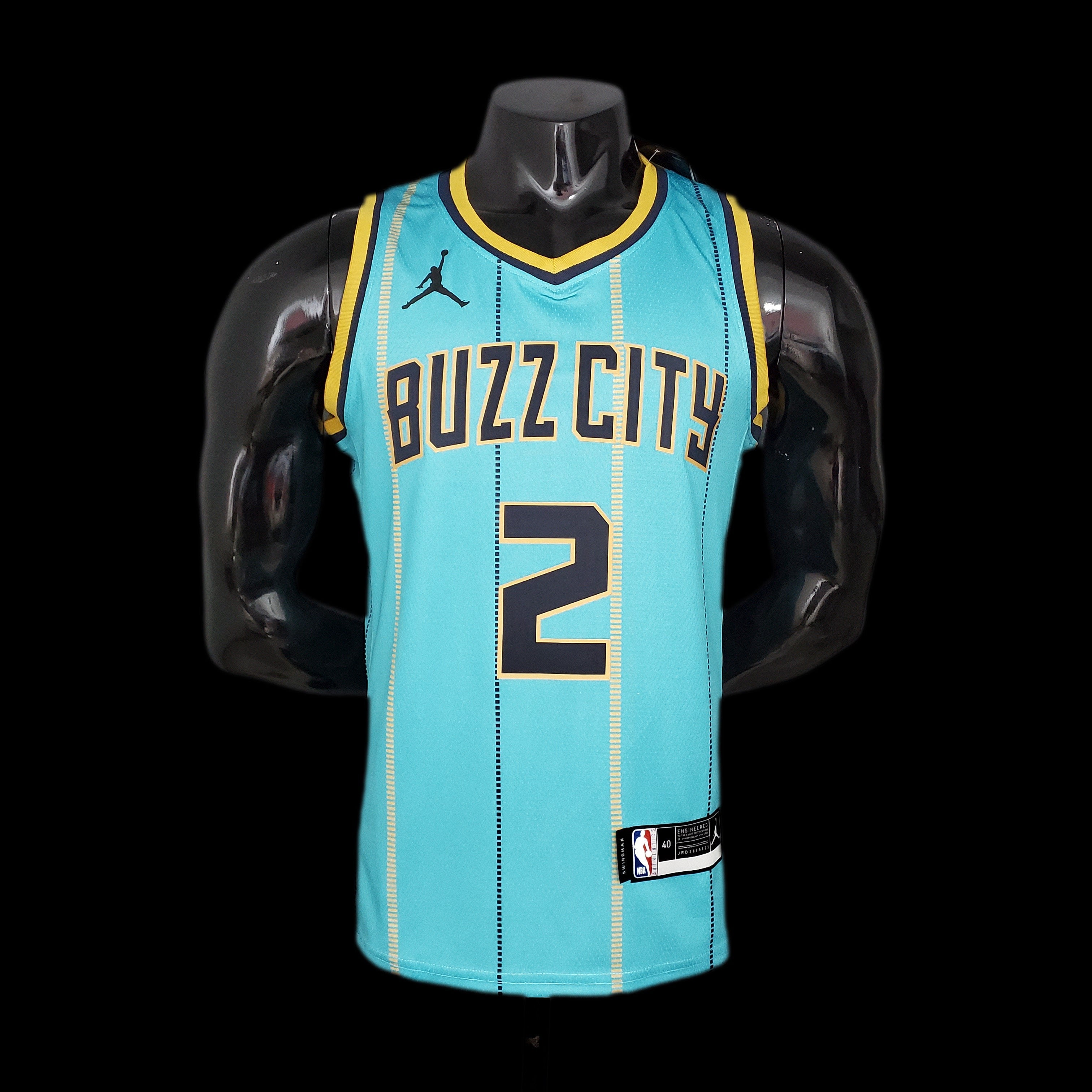 Maillot Charlotte Hornets 2 BALL NBA Basket Maillot De Fou, site maillot de foot pas cher
