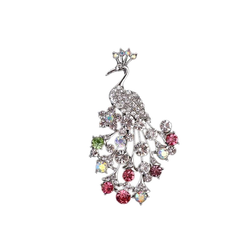 Peacock Senior Brooch Fashion Animal Corsage Cute Alloy Pin Clothing Accessories Gift Jewelry