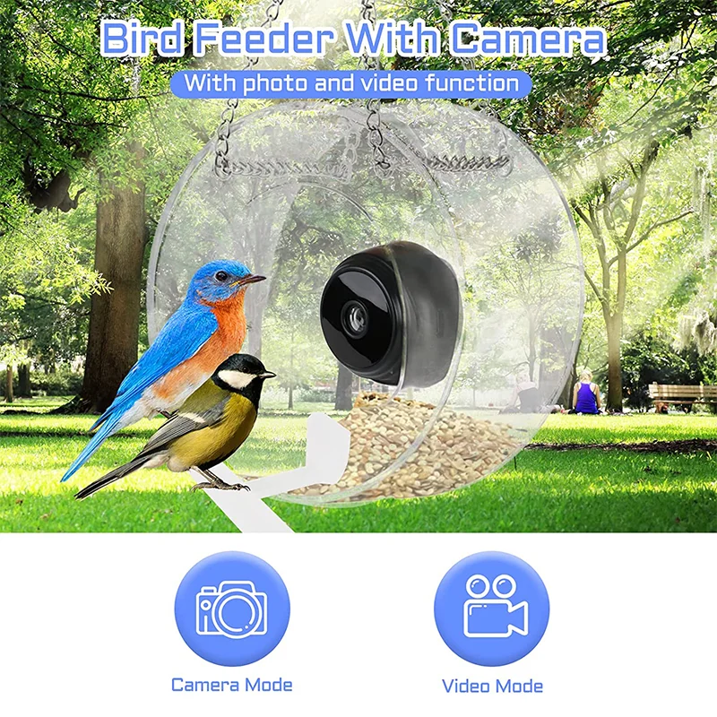 SAKER&reg; Smart Bird Feeder with Camera