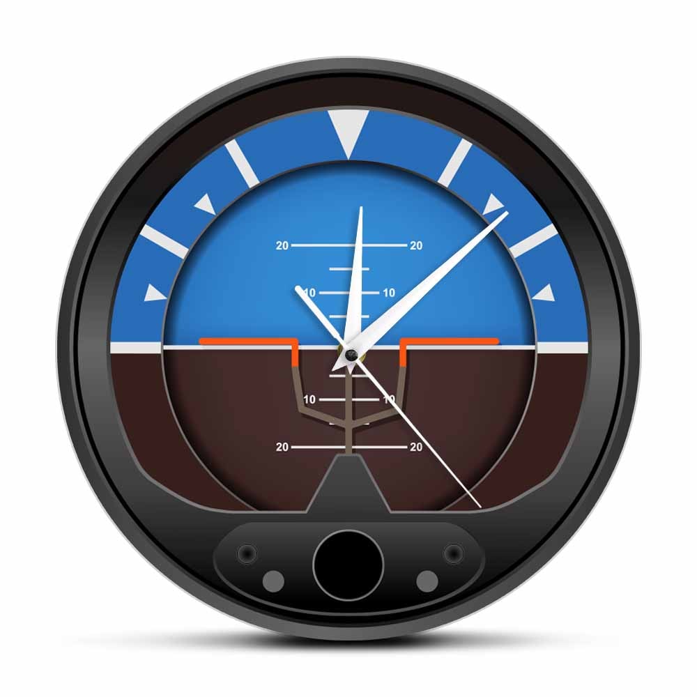 

Aircraft Attitude - Frameless Acrylic Wall Clock, 501 Original