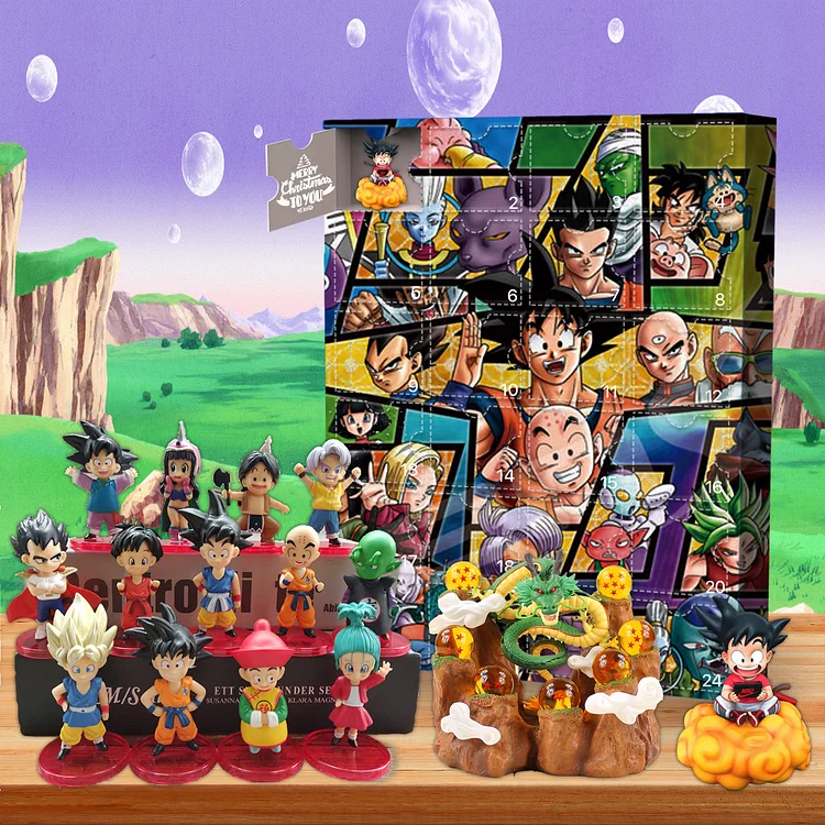 Dragon Ball 2024 Advent Calendar The One With 24 Little Doors