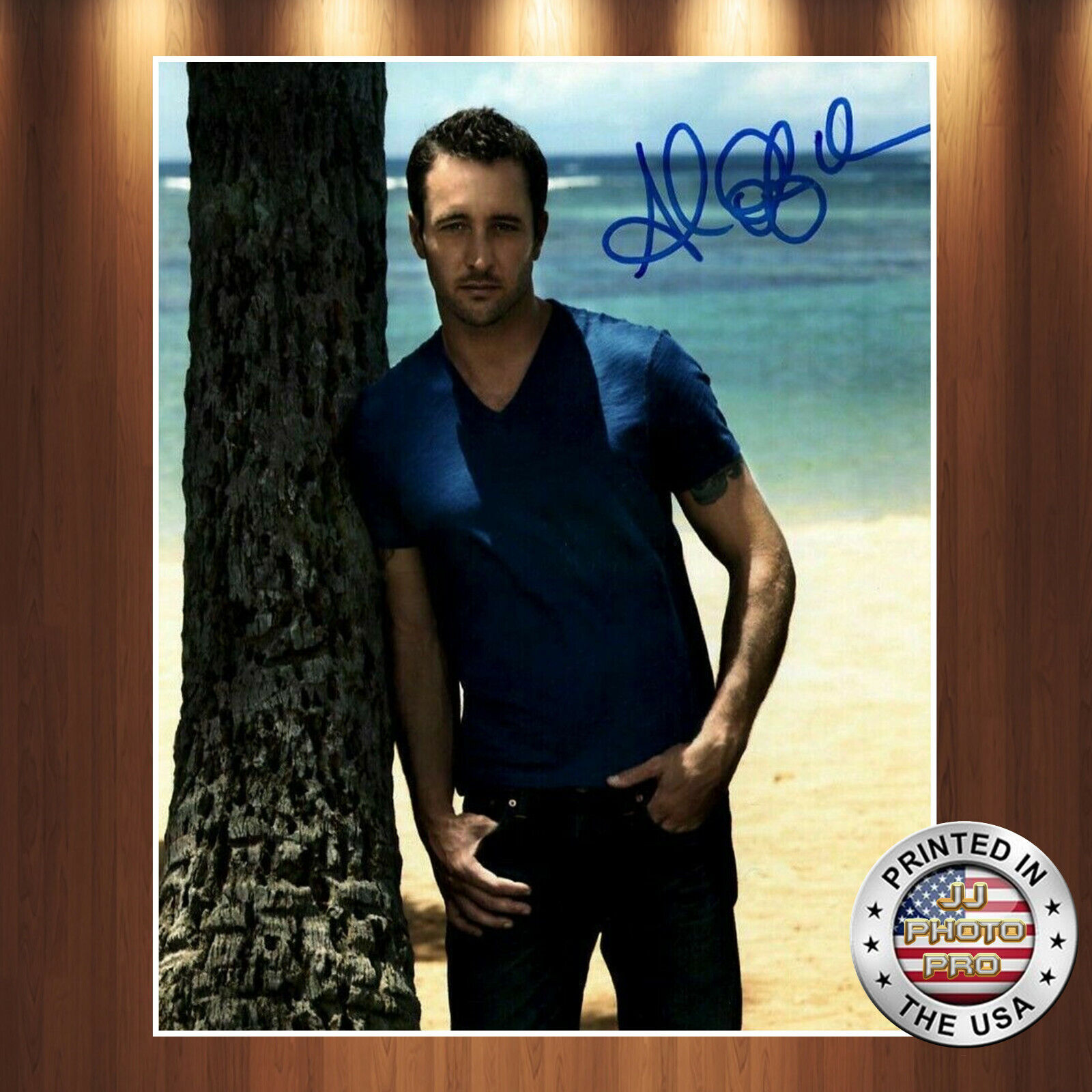 Alex O Loughlin Autographed Signed 8x10 Photo Poster painting (Hawaii Five 0) REPRINT