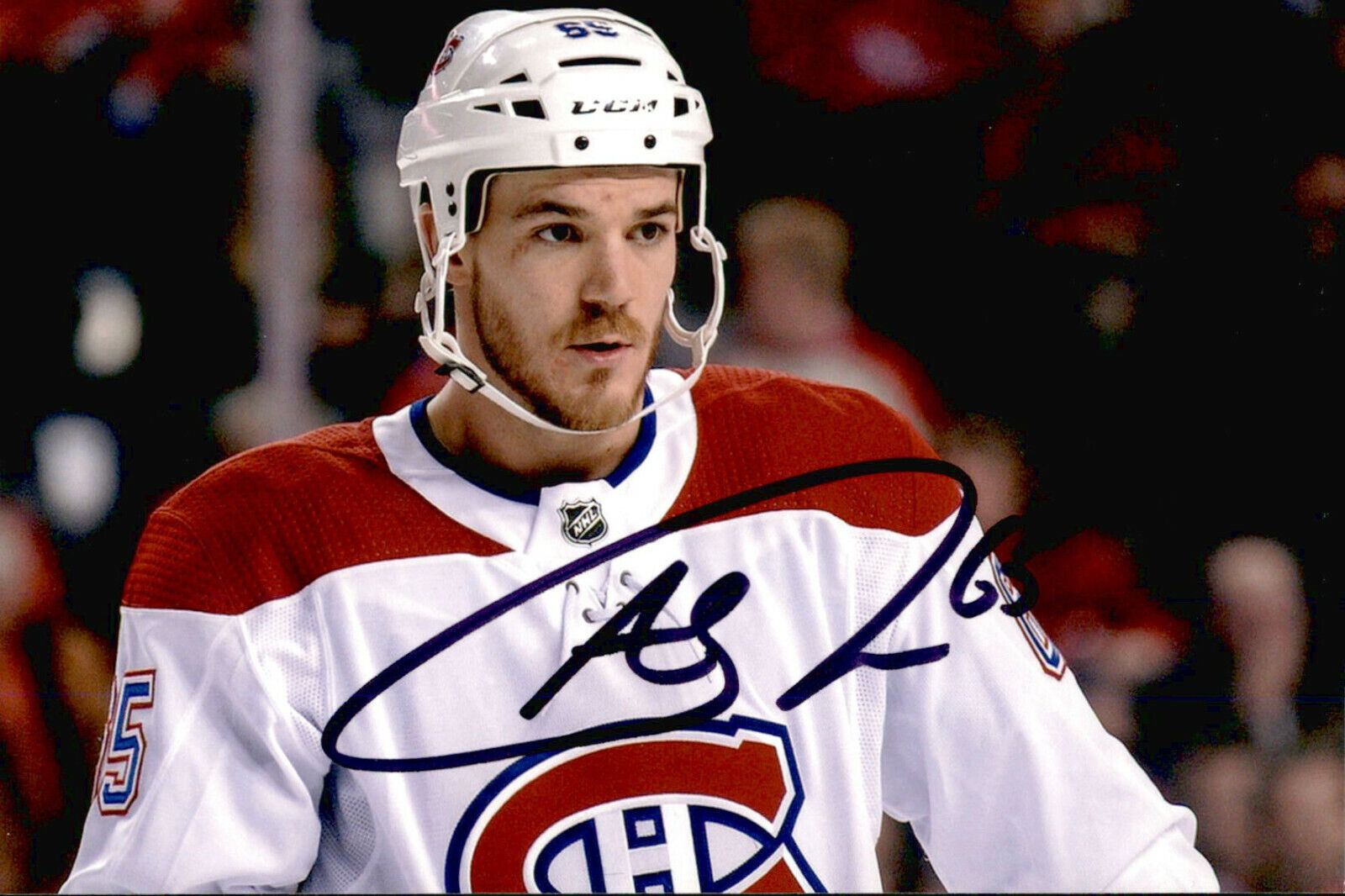 Andrew Shaw SIGNED 4X6 Photo Poster painting MONTREAL CANADIENS #4