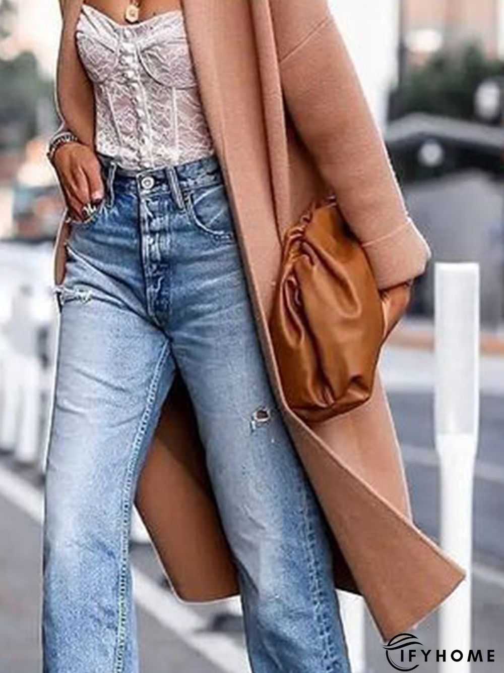 Shawl Collar Holiday Overcoat | IFYHOME