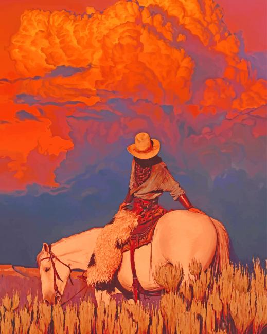 

Cowboy – Paint By Numbers - 40*50CM, 501 Original