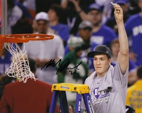 Miles Plumlee Signed - Autographed Duke Blue Devils 8x10 inch Photo Poster painting