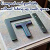 3-Piece Set Diamond Painting Alignment Tools Diamond Painting Alignment Ruler Fits Square Kits for Adults Keeps Drills Aligned (Iridescent)