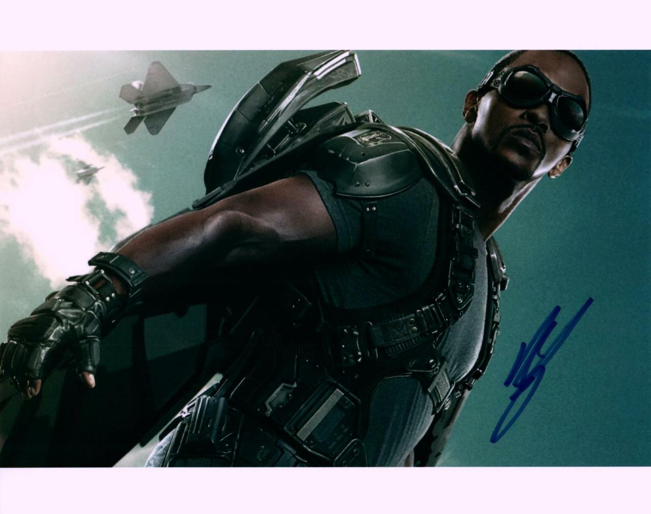 Anthony Mackie signed 8x10 Photo Poster painting autograph Picture autographed and COA