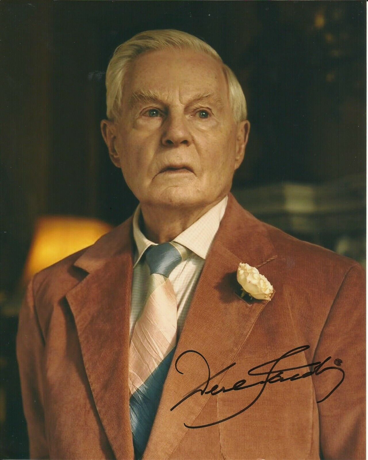 DEREK JACOBI SIGNED Photo Poster painting UACC REG 242