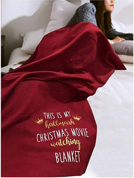 THIS IS MY hallmark CHRISTMAS MOVIE watching BLANKET