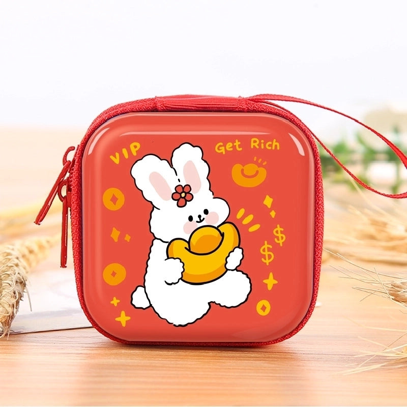 Girl’S Cartoon PVC Zipper Coin Purses