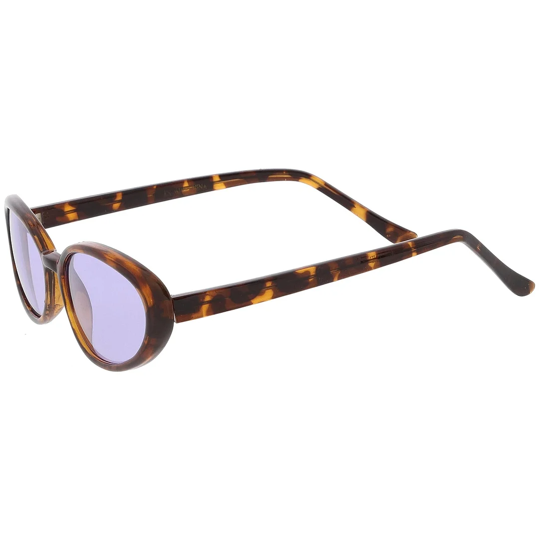 True Vintage Cat Eye Color Tinted Lens Oval glasses 51mm