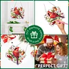 Acrylic 2D Flat DIY Christmas Cardinal Diamond Art Pendant Wall Decoration