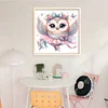 (Multi-Style) Sewing Machine Owl-11CT Stamped Cross Stitch 40*40cm/15.75*15.75in