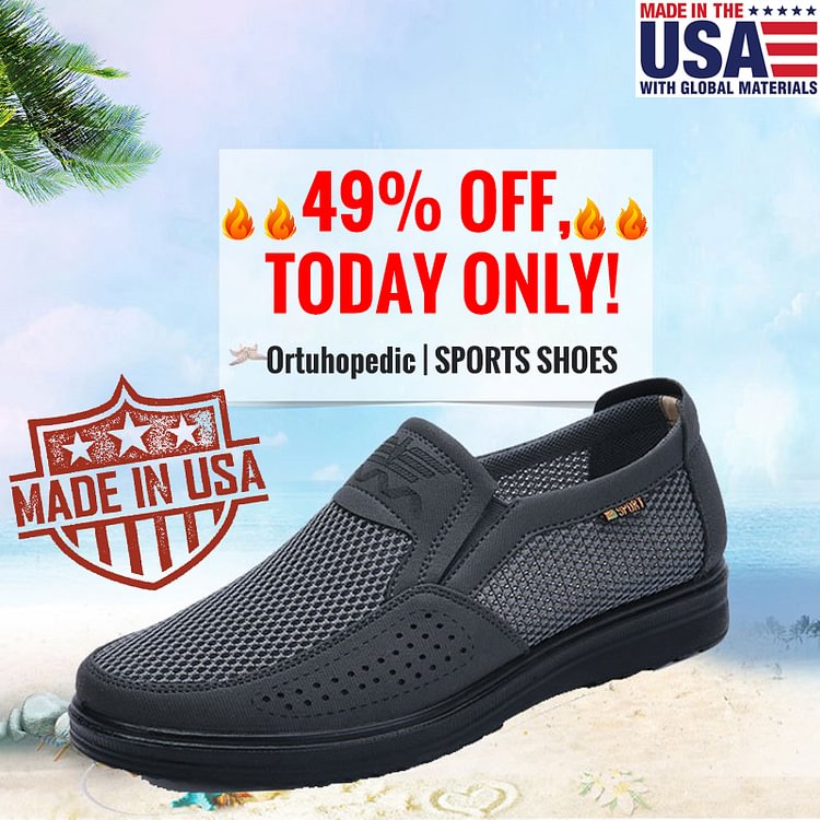 men's orthopedic slip on shoes