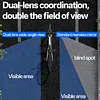 for 15-22mm Handlebars ABS Rearview Mirror EBike & Commuter for Road Safety
